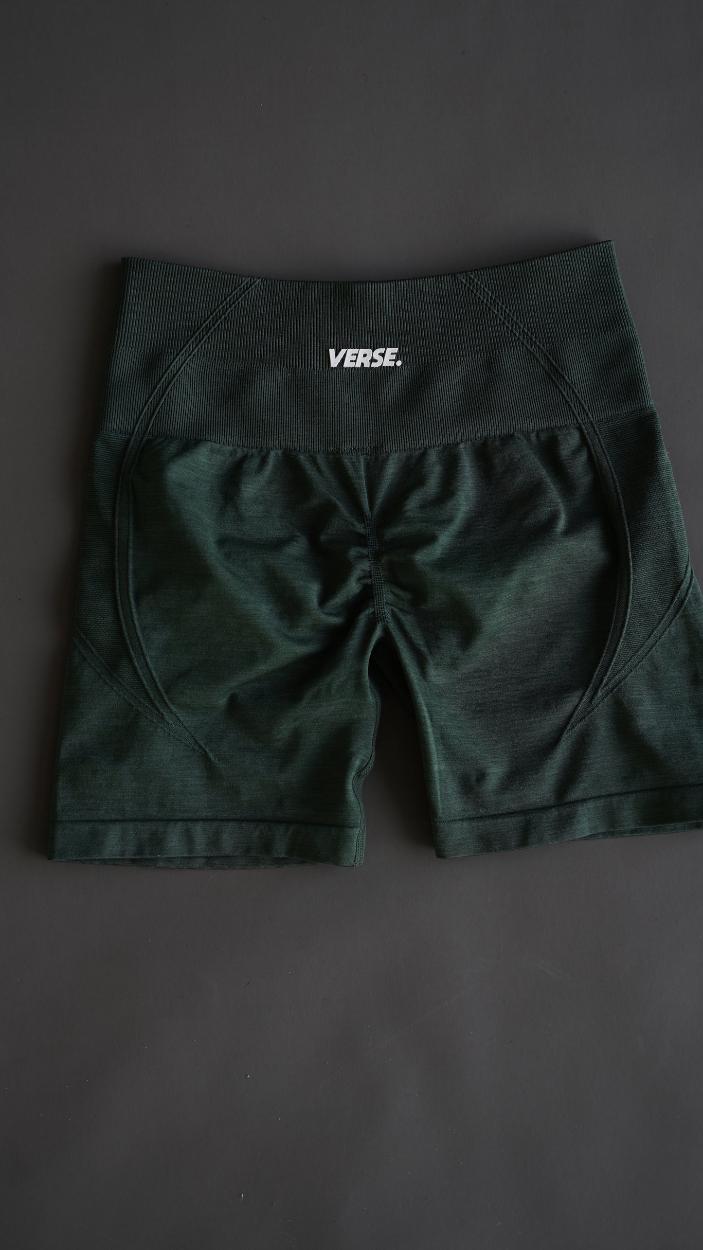 activewear scrunch bum shorts green