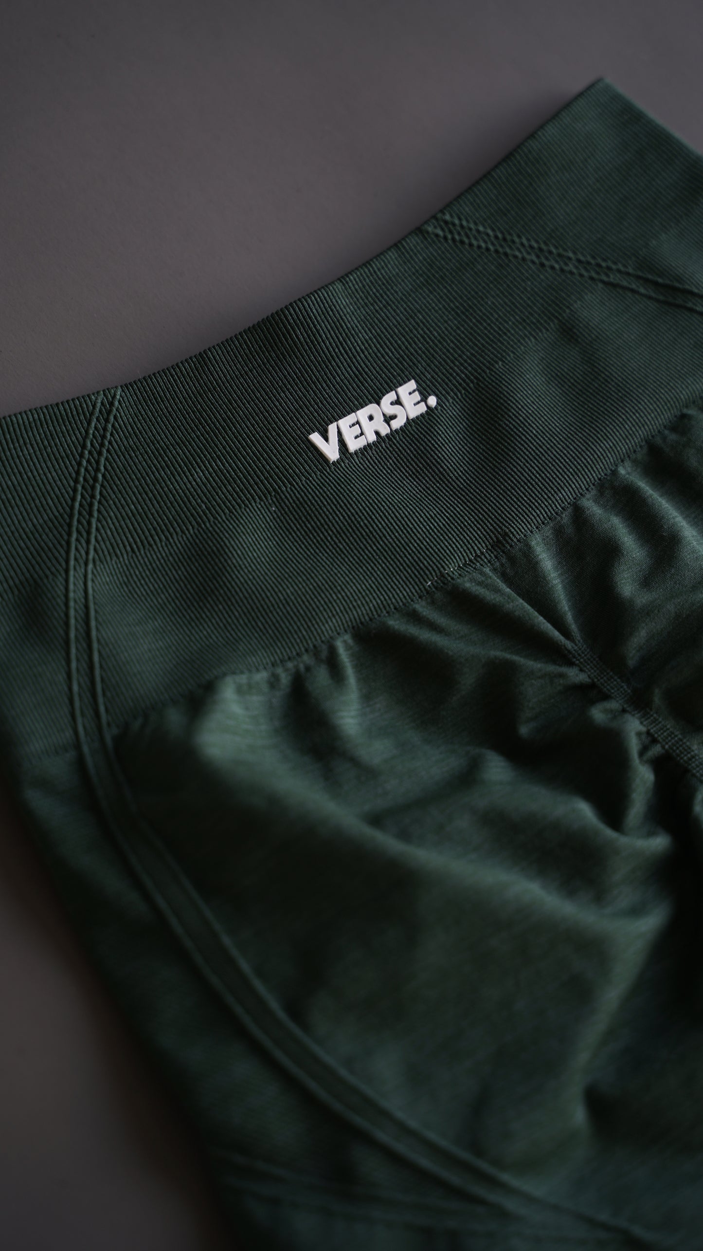 activewear scrunch bunch shorts green